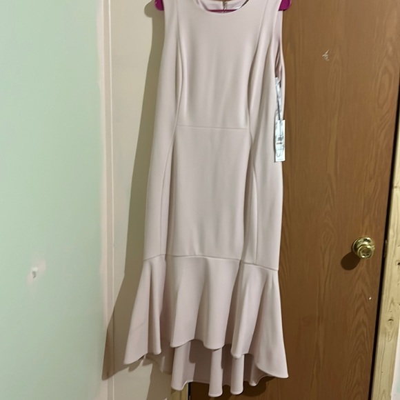Calvin Klein Dresses & Skirts - Light pink Calvin Klein dress high low BRAND NEW NEVER BEEN WORN